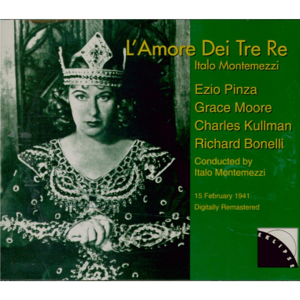 MONTEMEZZI - Montemezzi - L'amore dei tre re (L'amour des trois rois) Live MET 15 - 2 - 1941..
